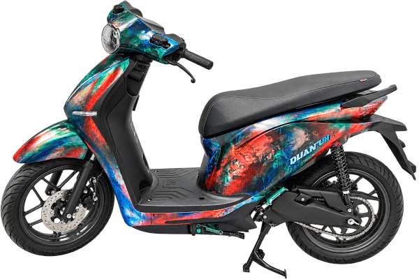 Dat Bike Quantum S, hand-painted by Ha Manh Thang